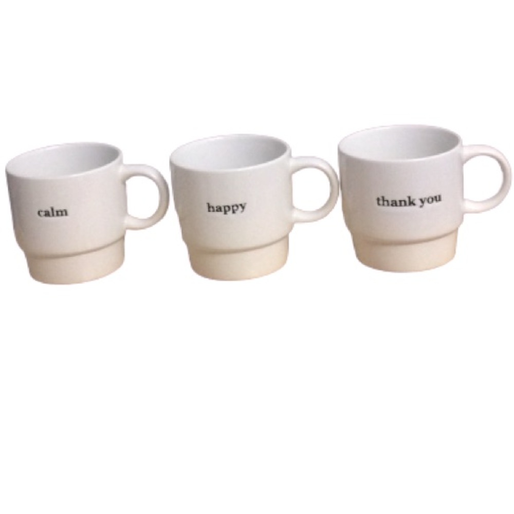 🌞 Coffee Break Signature cup  dishwasher & microwave safe set of 3
